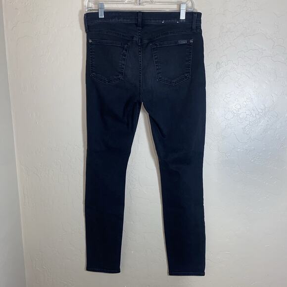 7 for all man kind the ankle skinny jeans. Size 29 - Picture 6 of 8